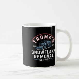 Trumps Snowflake-borttagningstjänst - lustigt trum Kaffemugg
