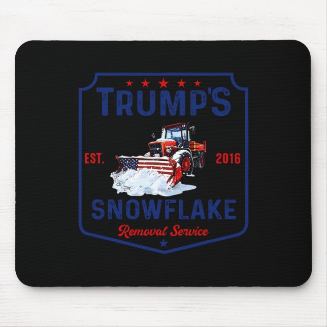 Trump's Snowflake Removal Service Funny Trump 2024 Musmatta (Framsidan)