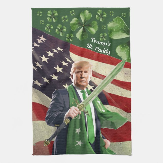 Trump's St. Paddy Kökshandduk (Vertikal)