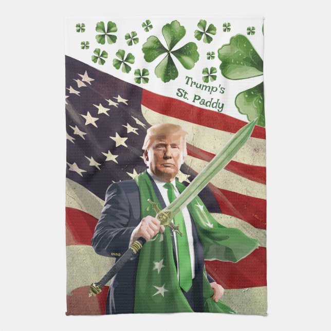 Trump's St. Paddy Kökshandduk (Vertikal)