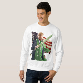 Trump's St. Paddy Lång Ärmad Tröja
