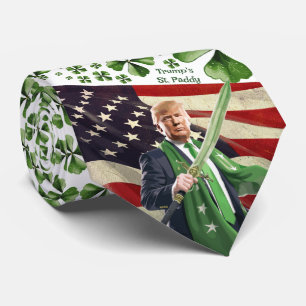 Trump's St. Paddy Slips