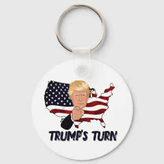 Trump's turn keychain nyckelring