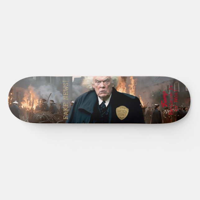Trump's Witch Hunt Mini Skateboard Bräda 18,5 Cm (Horz)