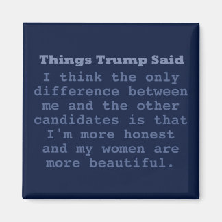 Trump's Women - 2-tums Square Magnet