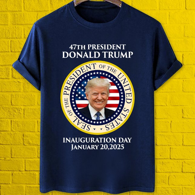 Trumpsäl 47:e presidentinvigningsdagen t shirt (Skapare uppladdad)