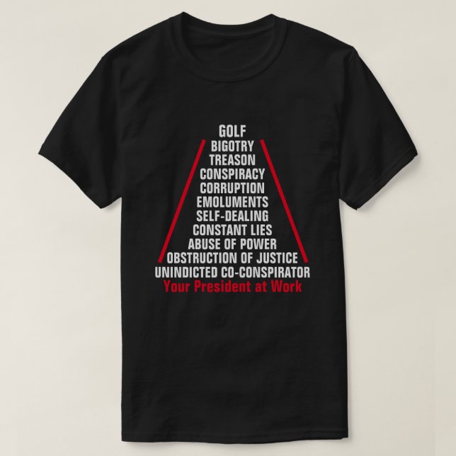 Trumpsteg för orsakssamband för störning av orsaks t shirt (Design framsida)