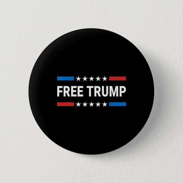Trumpsumma för gratis Donald Trump Republican Supp Knapp (Framsida)