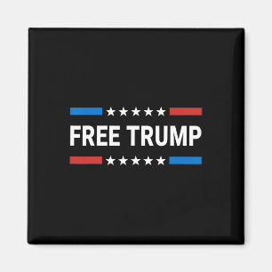 Trumpsumma för gratis Donald Trump Republican Supp Magnet