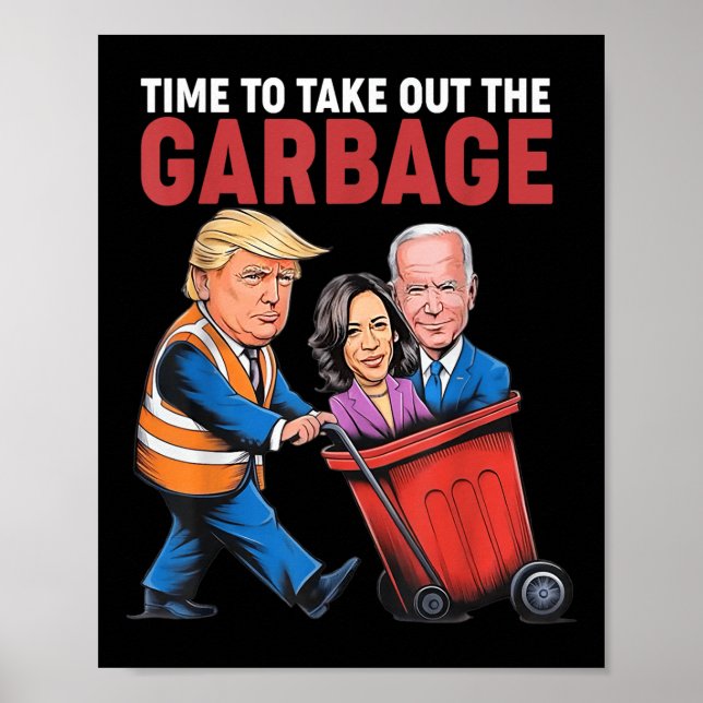 Trumptid för att ta sig ut från Sopor Poster (Framsidan)
