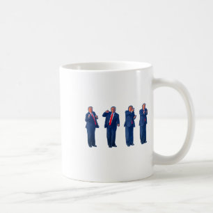 Trumpty-dansen Trump dansar 4 juli _1 Kaffemugg