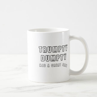 Trumpty Dumpty hade en Underbar Fall FUNNY Humor A Kaffemugg