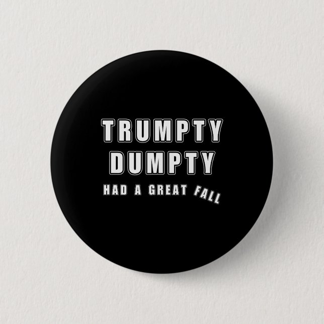 Trumpty Dumpty hade en Underbar Fall FUNNY Humor A Knapp (Framsida)