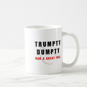 Trumpty Dumpty hade en Underbar fallande krackad ä Kaffemugg