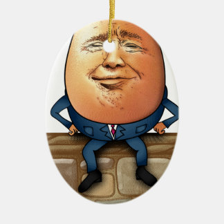 Trumpty Dumpty Julgransprydnad Keramik