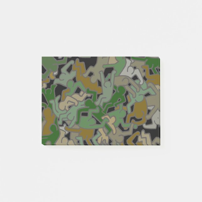 Trumpublicans Chaos Destroy Democracy Post-it Block (Framsida)