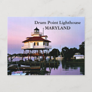 Trumpunktsfyr, vykort för Maryland