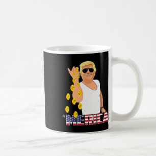 Trumputfall 2024 USA:s valpresident Donald T Kaffemugg