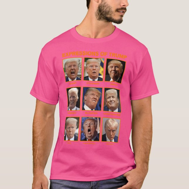 Trumputtryck (3a) t shirt (Framsida)