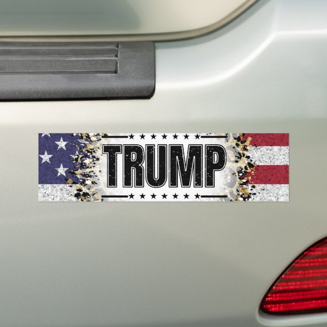 Trumpval 2024 Bumper Sticker Bildekal (På Bil)