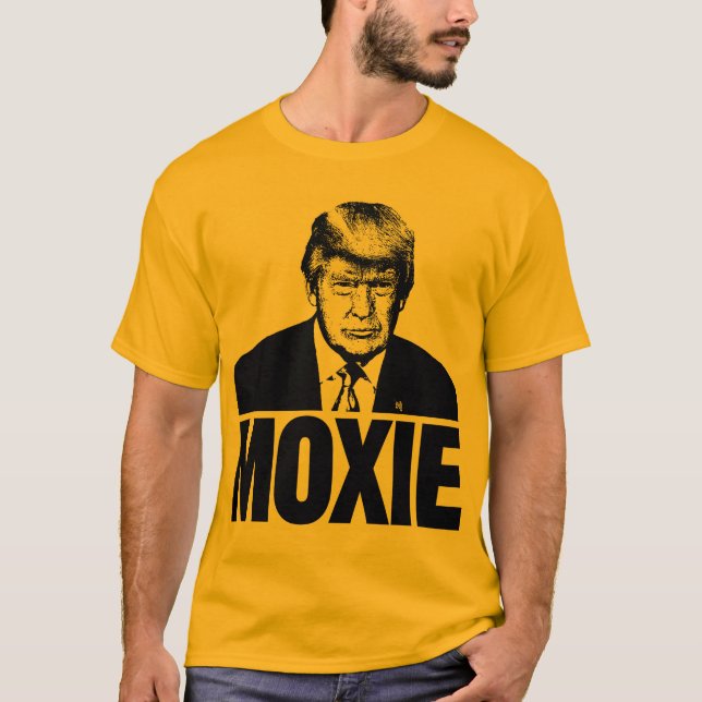 Trumpy Moxie Tshirt Guld T Shirt (Framsida)
