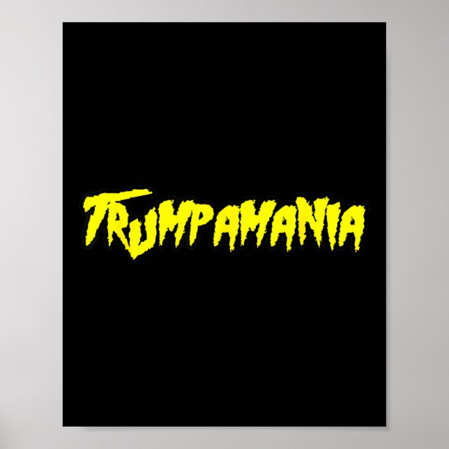 Trumpy Republican Convention Wrestling Meme Trumpa Poster (Framsidan)