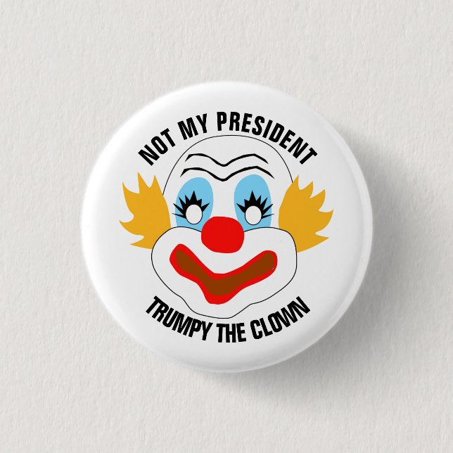 Trumpy the Clown Knapp (Framsida)