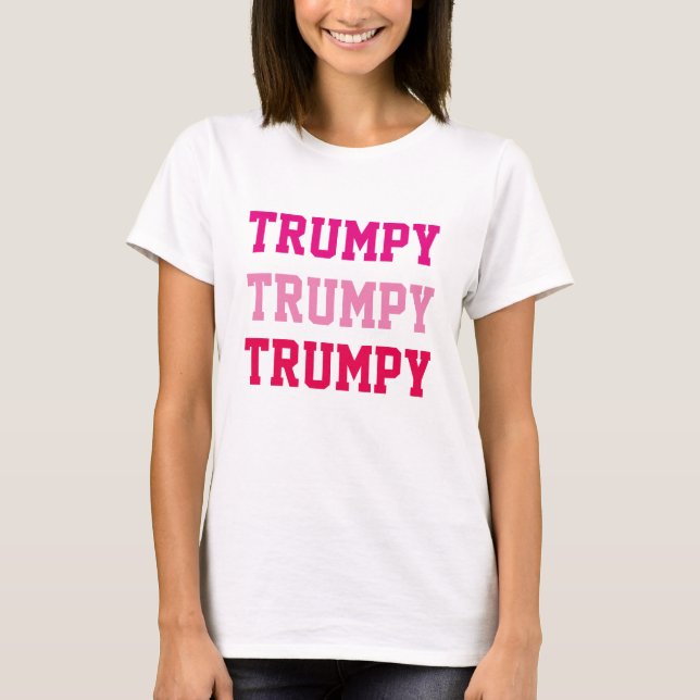 TRUMPY TRUMPY TRUMPY Wpmen's Basic T-Shirt (Framsida)