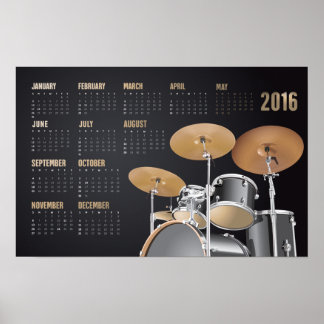 Trumset 2016 Kalender Poster