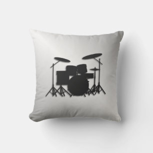Trumset Musik Design Kudde