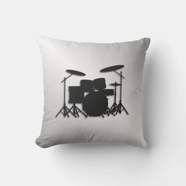 Trumset Musik Design Kudde (Framsida)