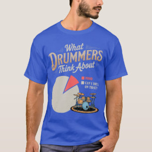 Trumslagare Blinkar Om Trumma Trumma Musik Instrum T Shirt