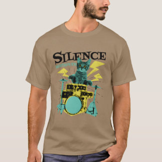 Trumslagare present rolig trumslagare outfit tjej t shirt