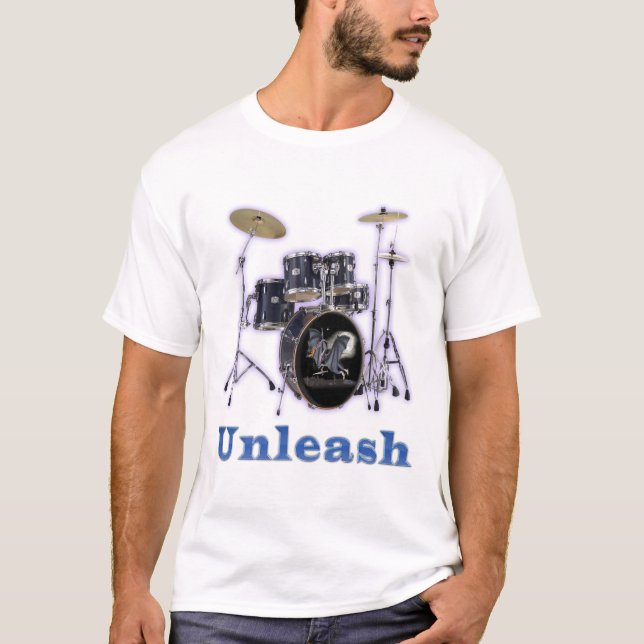 Trumslagare t-shirts (Framsida)