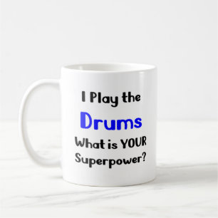 trumspelare kaffemugg