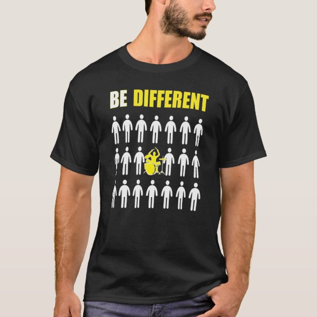 Trumspelare Var Annorlunda Inspiration T Shirt (Framsida)