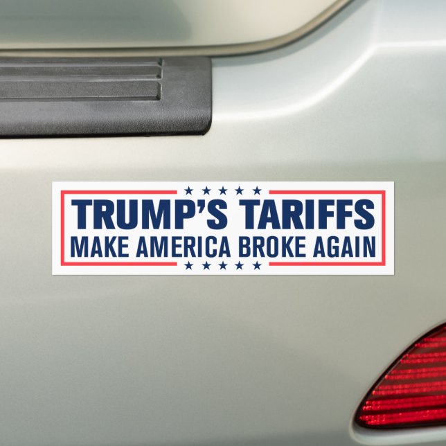 Trumtaxor gör Amerika Fattigt igen Bildekal (På Bil)