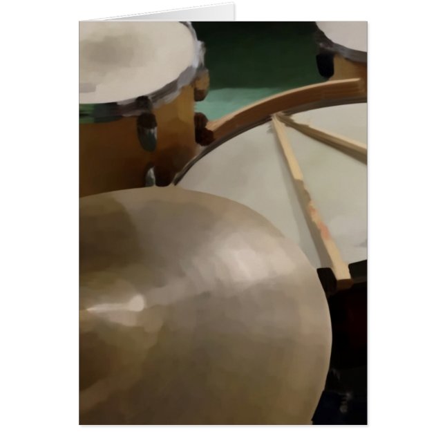 Trumuppsättning Hälsningskort (Framsidan)