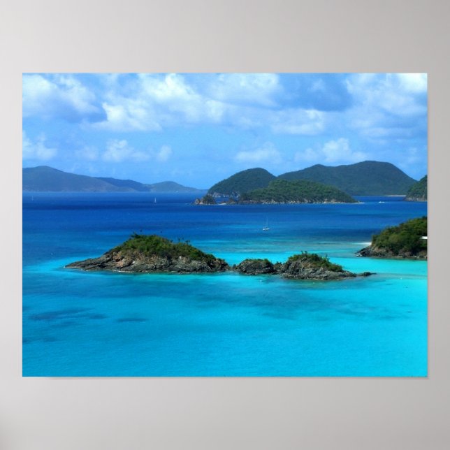 Trunk Bay Poster (Framsidan)