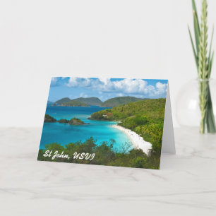 Trunk Bay, St John USVI Kort