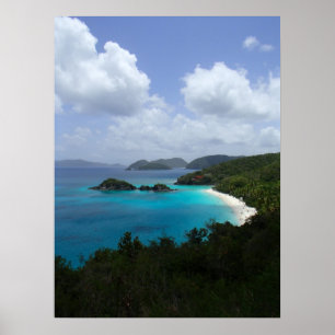 Trunk Bay, St John, USVI Poster
