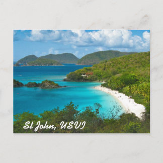Trunk Bay, St John USVI Vykort