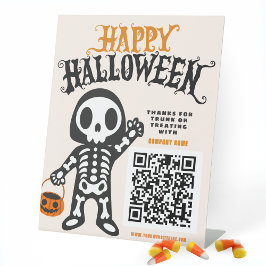 Trunk eller Treat Skeleton Business Tack