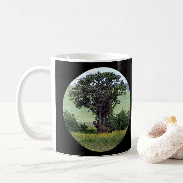 Trunk to Breeze - Ngorongoro Elephant Kaffemugg (Med munk)