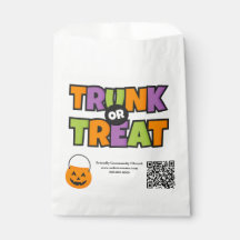 Trunk Treat QR Code Church Community Event