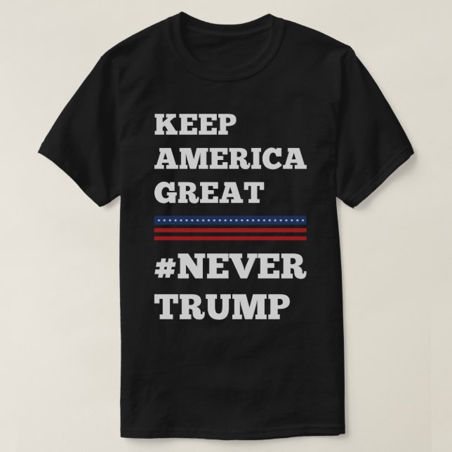 Trunkera aldrig tee (Design framsida)