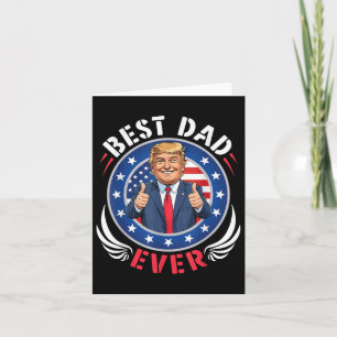 Trunkera bästa Pappa någonsin Lycklig-Far-dagen pa Kort