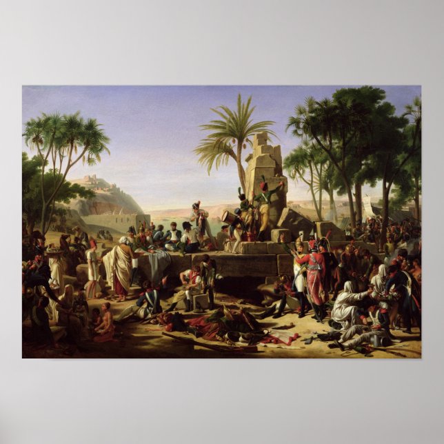 Trupperna stoppades på Bankerna Nilen Poster (Framsidan)