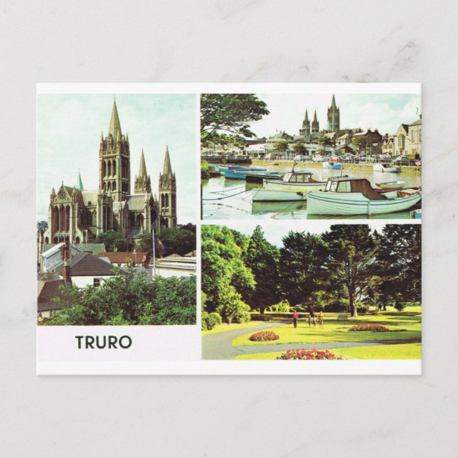 Truro, Cornwall, England Vykort (Framsida)