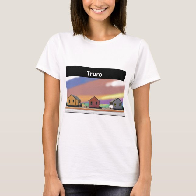 truro för 3 stugor tee shirt (Framsida)